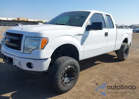 2013 Ford F-150 Stx из США, поврежденный, VIN 1FTFX1CF0DFE06343